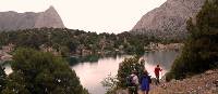 Trekking amongst the alpine lakes of the Pamirs Fann Mountains | Chris Buykx