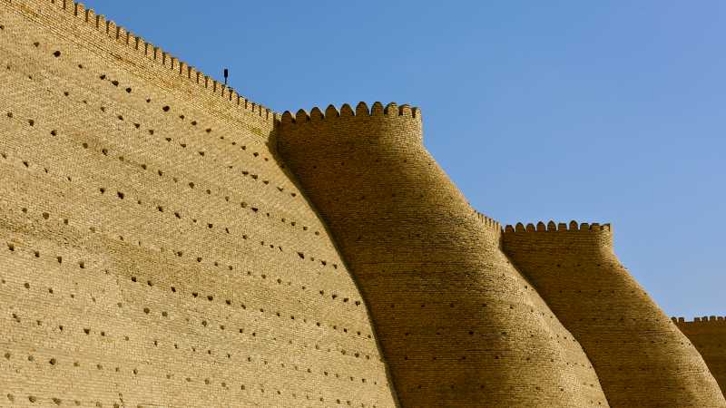 Citadel Wall in Bukhara | Maria Visconti
