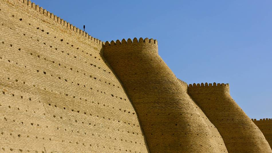 Citadel Wall in Bukhara | Maria Visconti