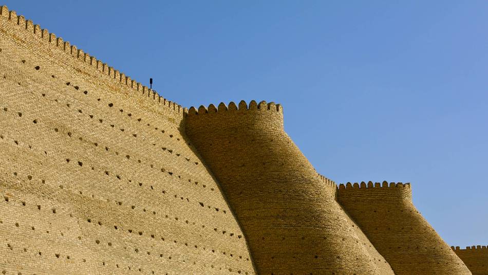 Citadel Wall in Bukhara | Maria Visconti