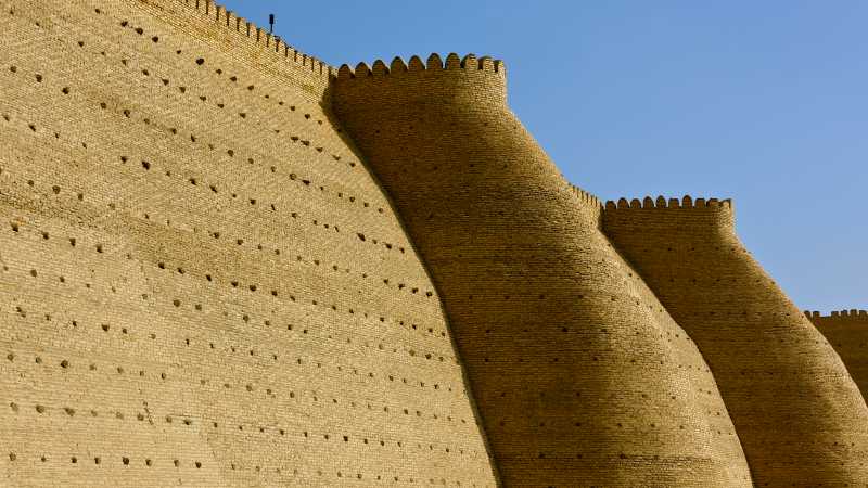 Citadel Wall in Bukhara | Maria Visconti