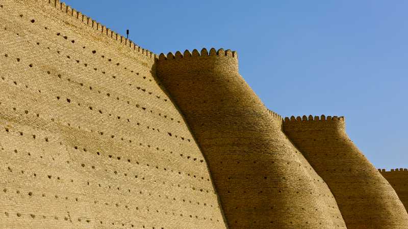 Citadel Wall in Bukhara | Maria Visconti