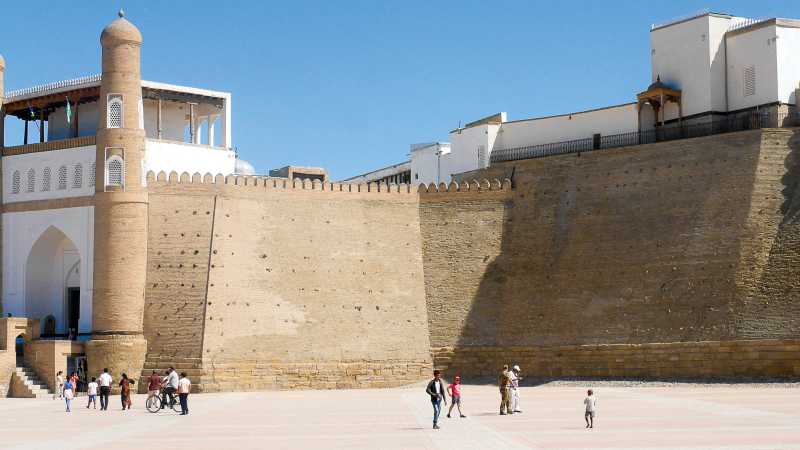 The formidable 5th century AD, Ark of Bukhara, Uzbekistan | Natalie Tambolash