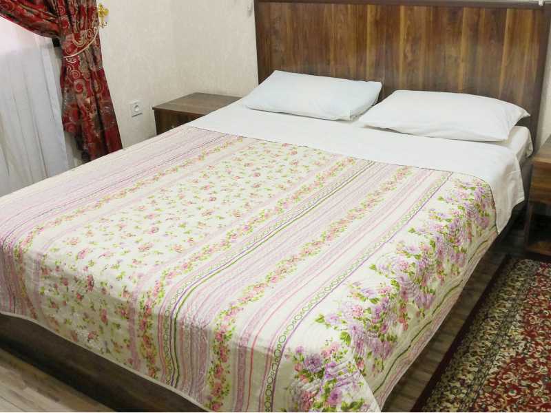 Inside the room at Hotel Dilshoda | Natalie Tambolash