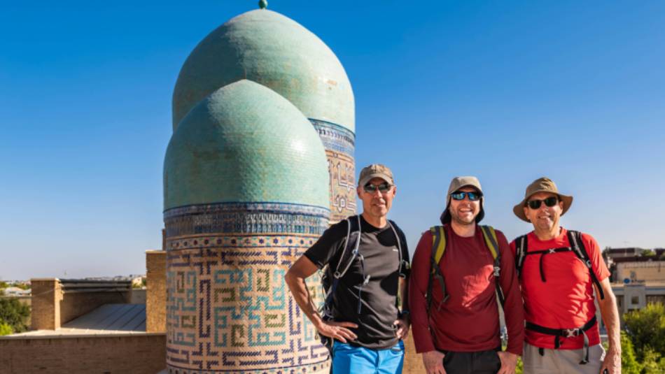 Enjoying Samarkand's famous sites | Lachlan Gardiner