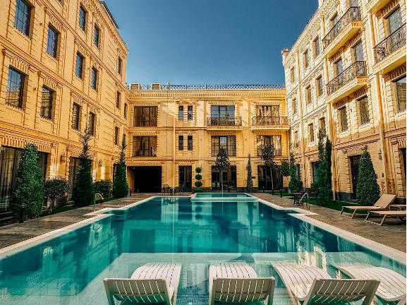 Le Meridian Samarkand pool | Le Meridian Samarkand