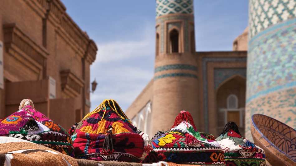 Local craft for sale in Khiva | Peter Walton