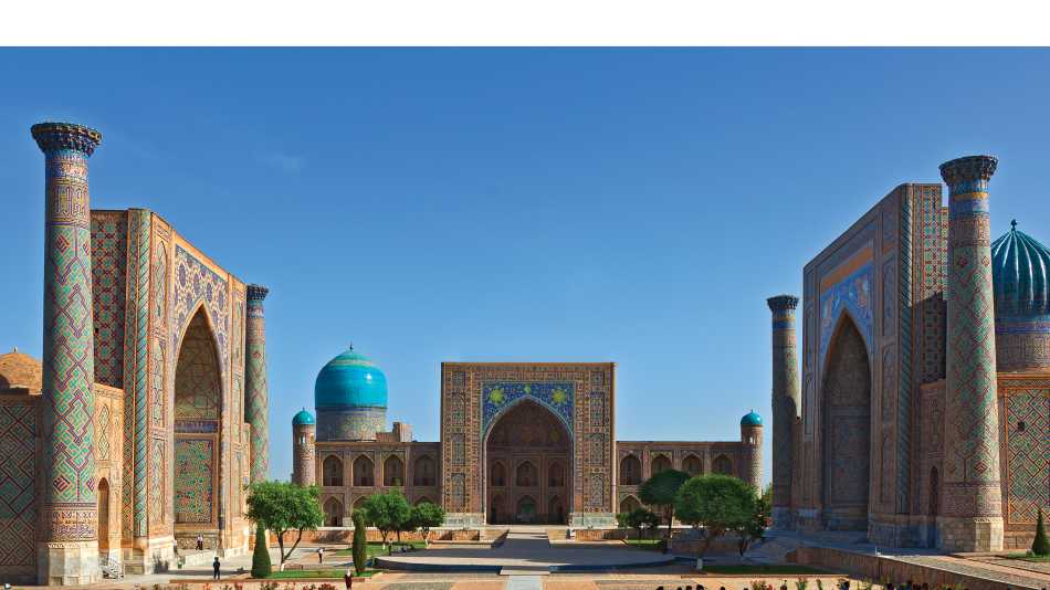 The beautiful Registan Square in Samarkand | Peter Walton