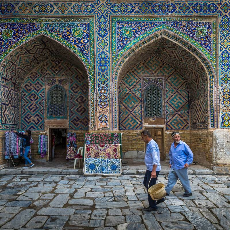Ulugbek Medressa, Registan, Samarkand | Richard I'Anson