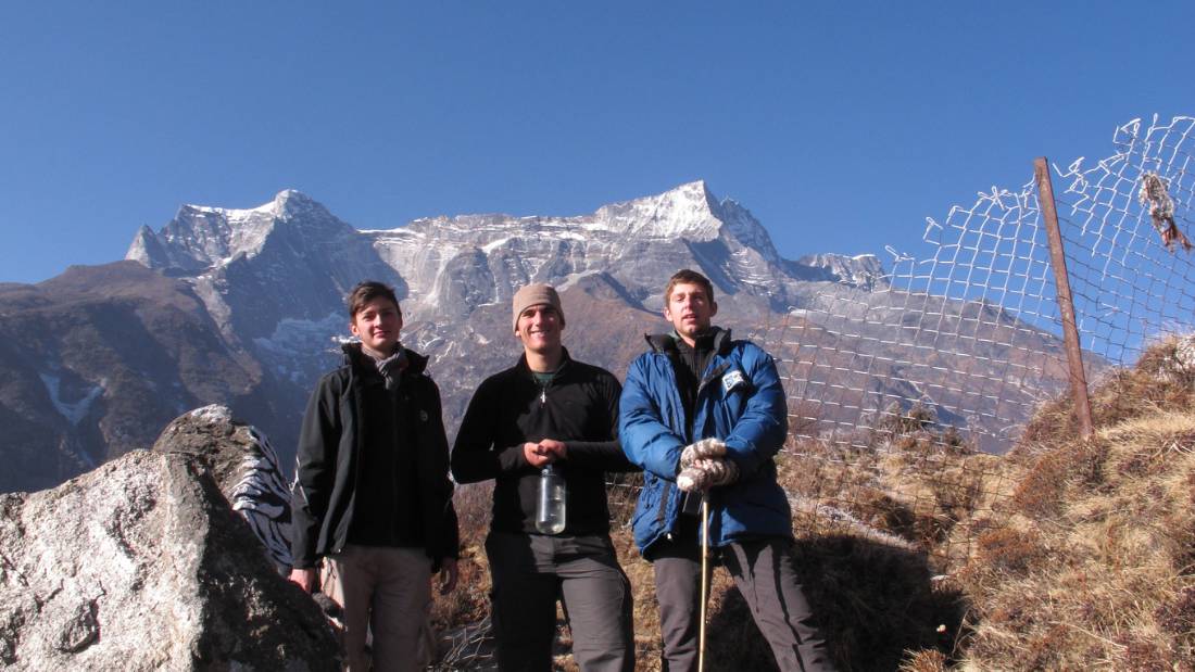 Young trekkers in the Everest region |  <i>Greg Pike</i>