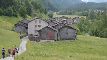 Walk through villages on the Mont Blanc walk | Erin Williams