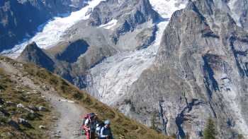 Hikers on the Mont Blanc Circuit | Chris Viney
