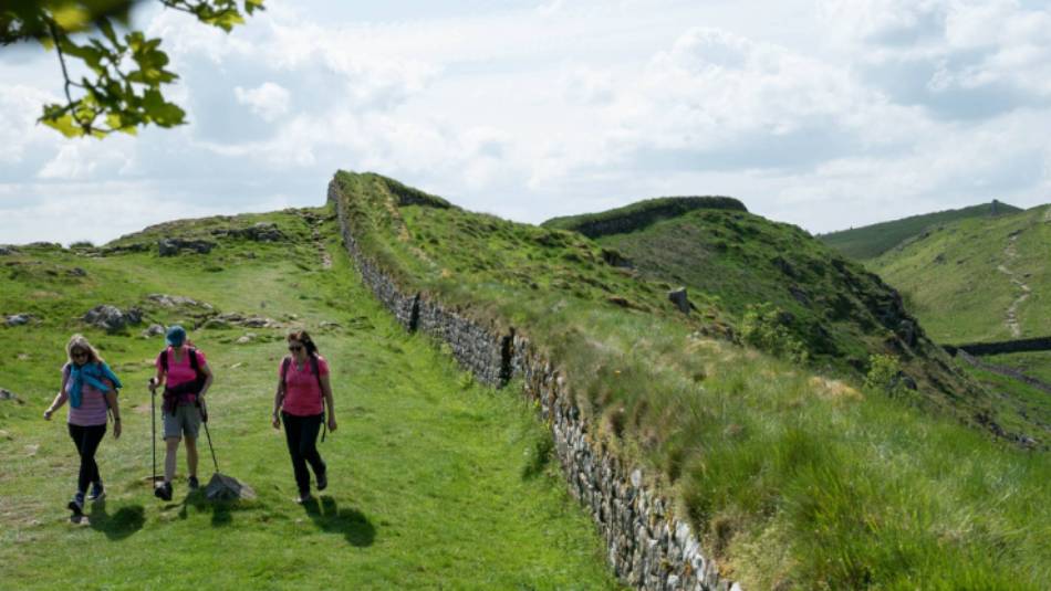 Follow Hadrian's Wall over rolling hills | Matt Sharman