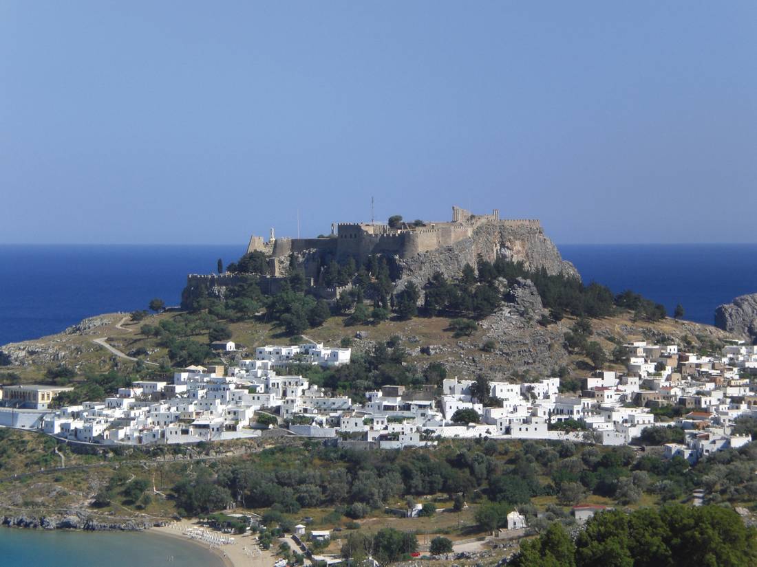 Lindos on the island of Rhodes