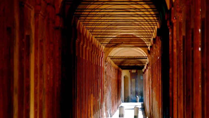 Cultural touring beneath Bologna's covered stone porticoes, Italy - Alps to Aperitivo: Northern Italy with Ben Groundwater, Italy