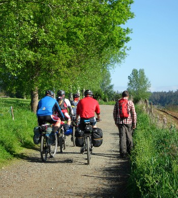 Cycling the Camino de Compostela allows you to complete it in less time&#160;-&#160;<i>Photo:&#160;Erin Williams</i>