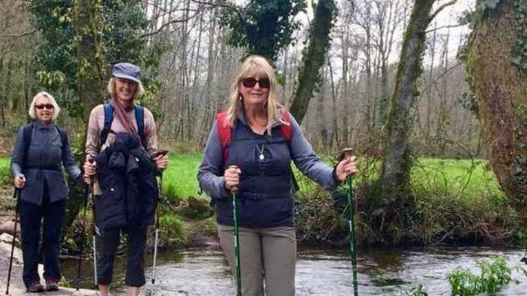 Stepping stones on the Camino