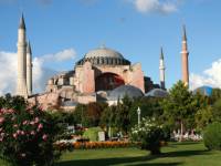 The Hagia Sofia, possibly the most famous of all Byzantine structures, has adorned Istanbul's skyline since the 6th Century |  <i>Ian Williams</i>