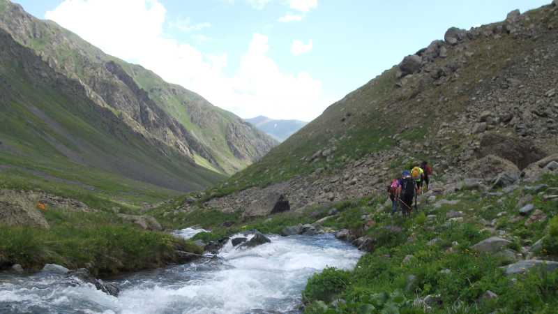 Mountain river in the Kackar Mountains