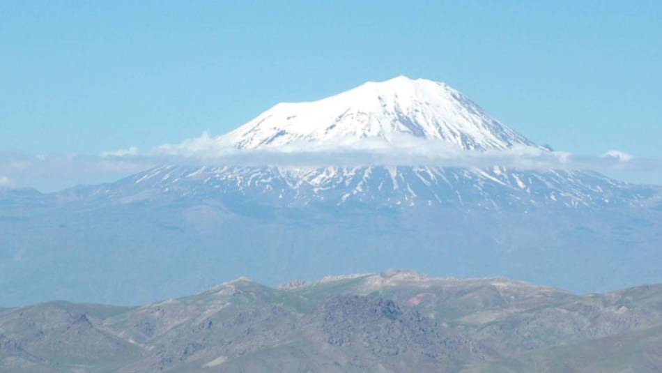 Views across to Mount Ararat
