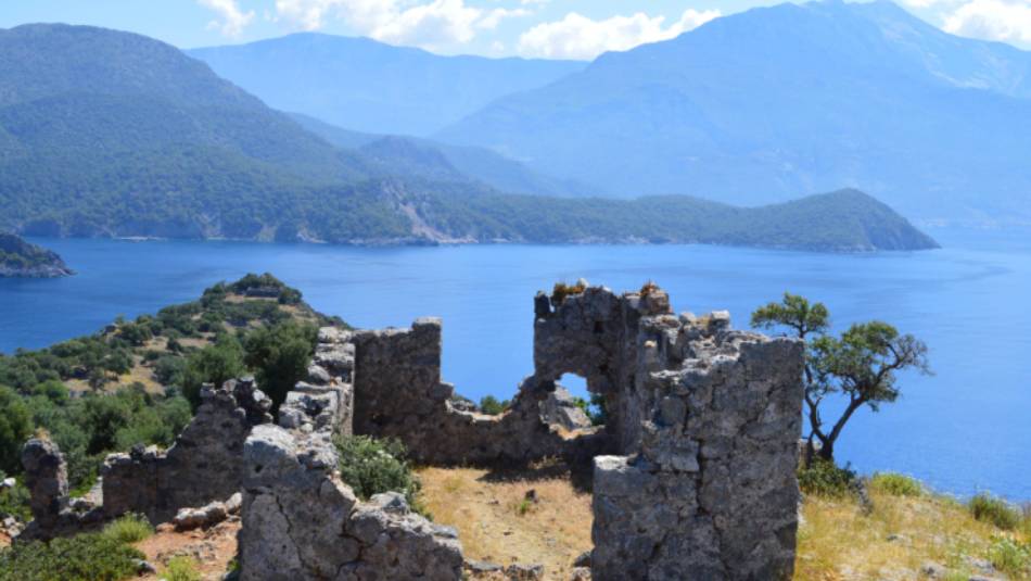 Ruins on the Lycian Coast | Erin Williams