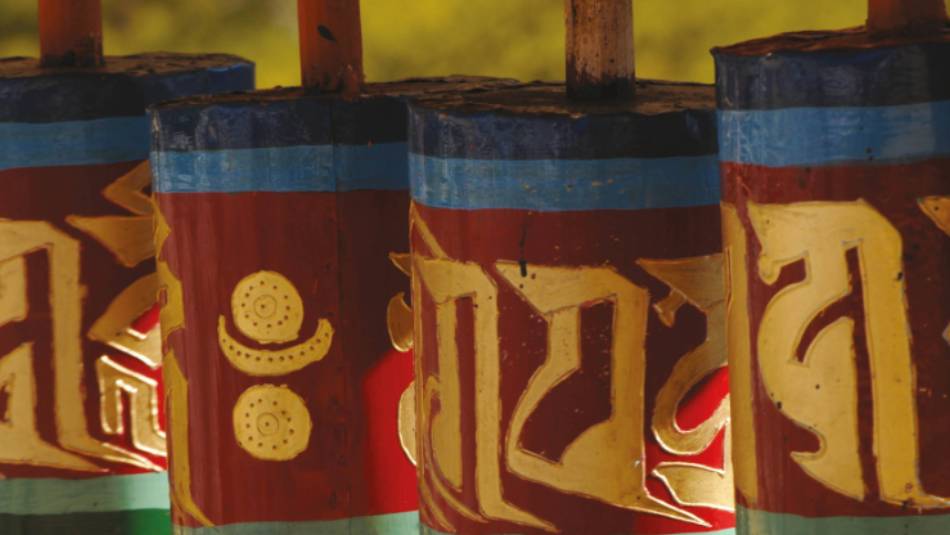 Prayer wheels | Liz Light