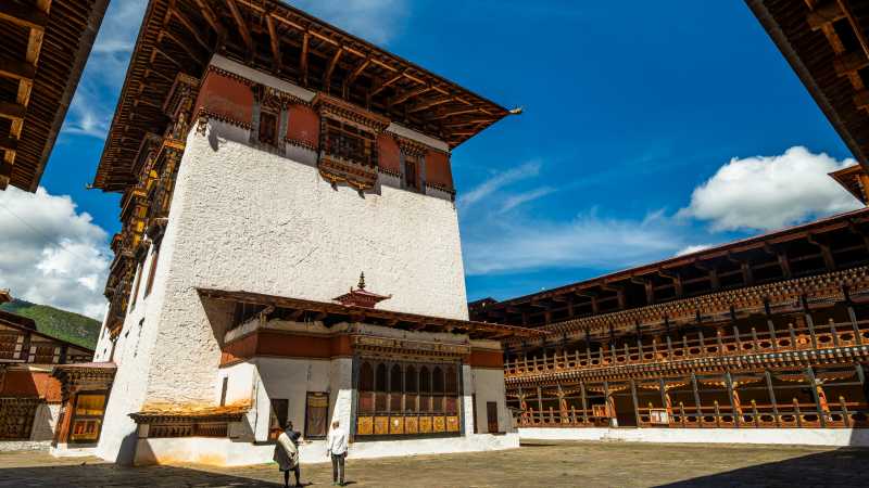 Inside the Paro Dzong, Bhutan | Lachlan Gardiner