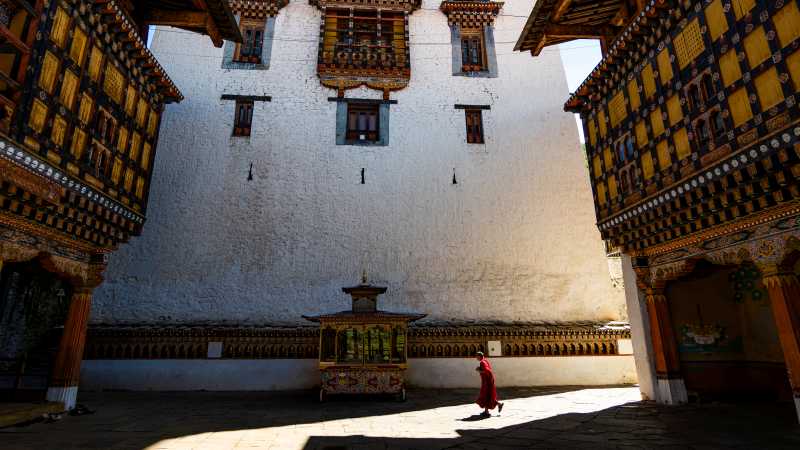 Inside the Paro Dzong, Bhutan | Lachlan Gardiner