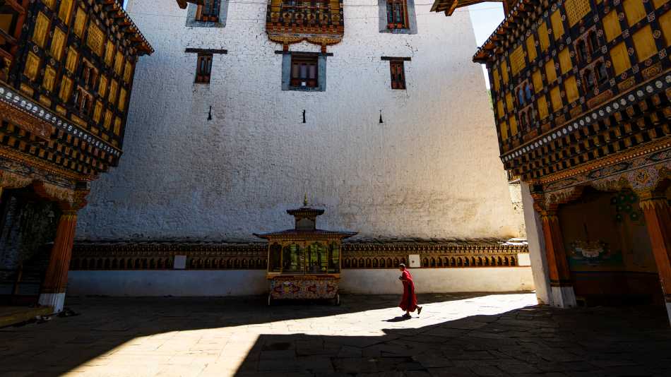 Inside the Paro Dzong, Bhutan | Lachlan Gardiner