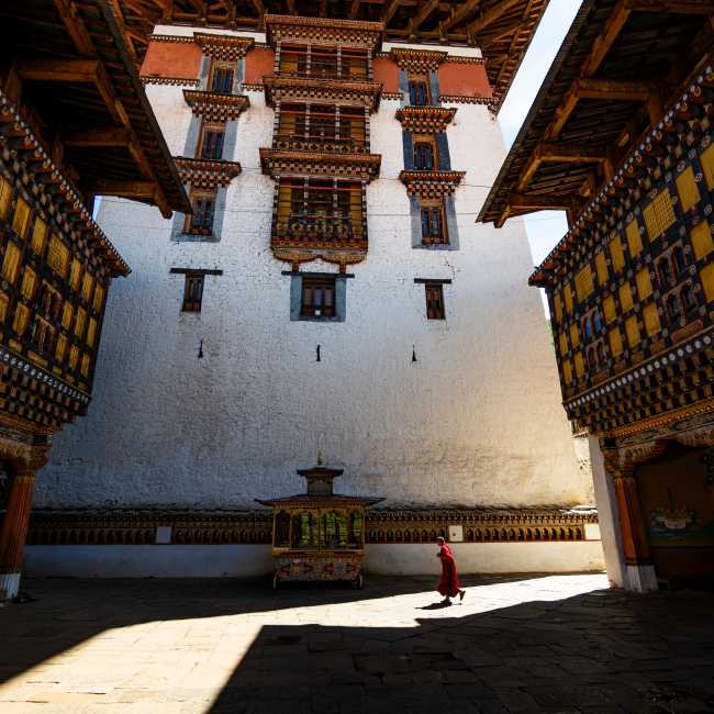 Inside the Paro Dzong, Bhutan | Lachlan Gardiner