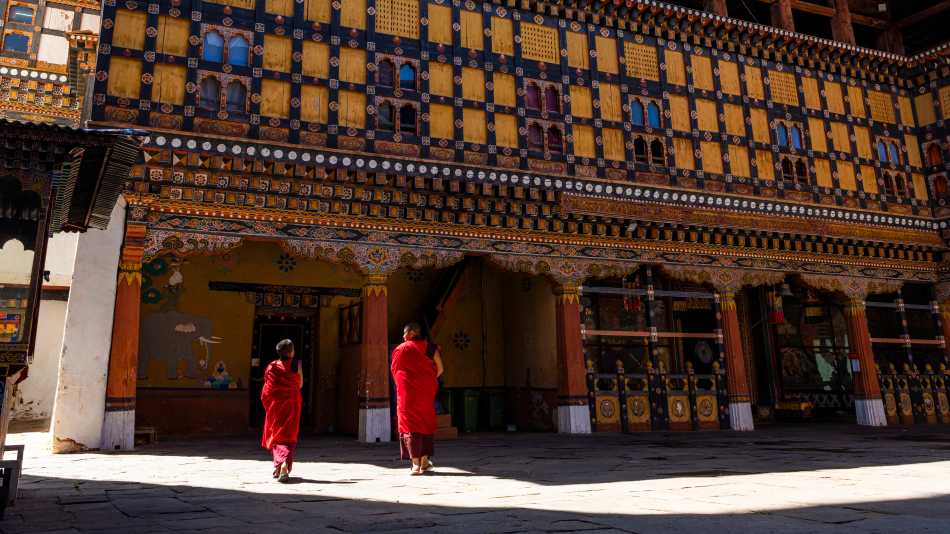 Inside the Paro Dzong, Bhutan | Lachlan Gardiner