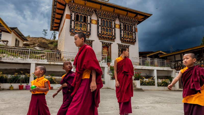 Paro Valley Monastery, Bhutan - Sacred Peaks & High Passes with Eric Larsen, Bhutan