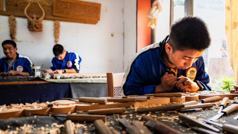 Thimpu Art School, Bhutan | Lachlan Gardiner