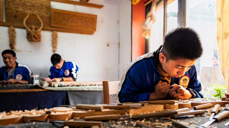 Thimpu Art School, Bhutan | Lachlan Gardiner