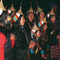 Ladies from the village of Laya, Bhutan | David Marriott