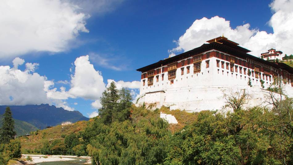 Paro Dzong Assembly Hall, Paro, Bhutan | Scott Pinnegar