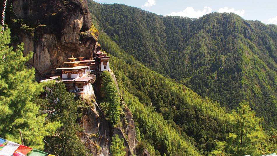 The Tiger's Nest monastery in the Paro District, Bhutan | Scott Pinnegar
