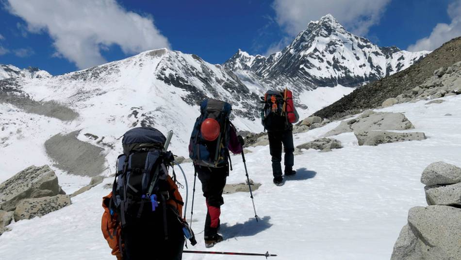 Stunning views on the trek back to Ghunsa | Ray Mustey