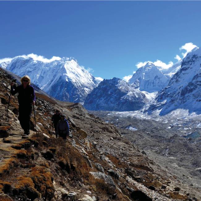 Trekking near Kanchenjunga | Michelle Landry