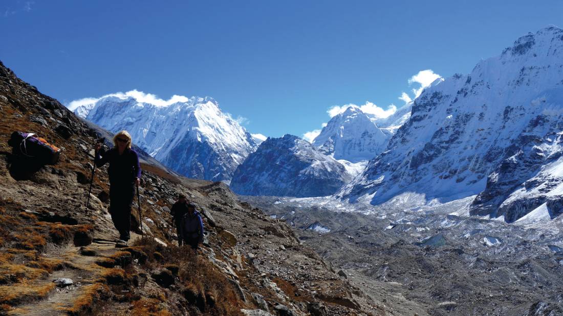 Trekking near Kanchenjunga |  <i>Michelle Landry</i>