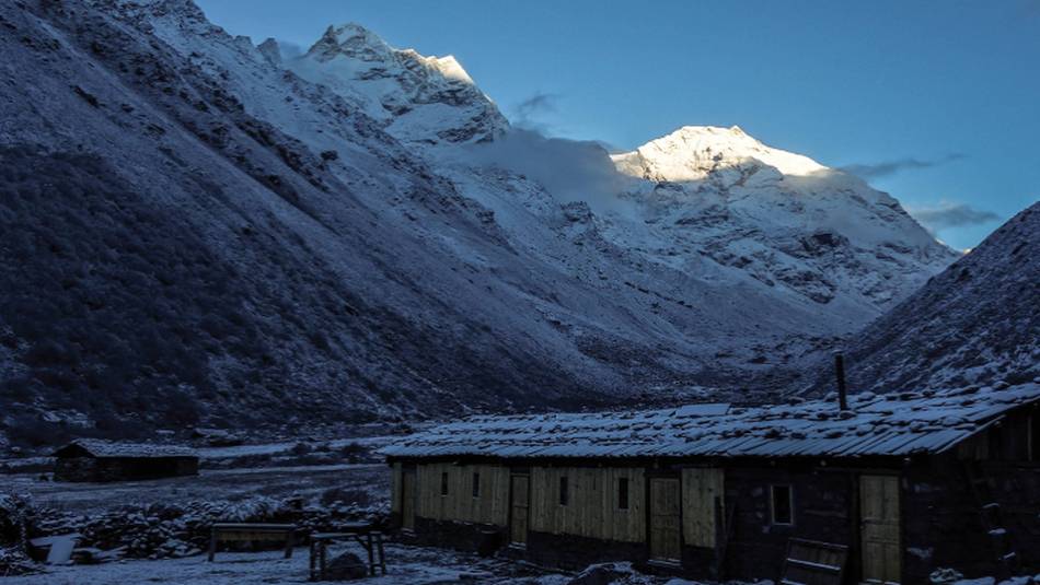 Morning at Khangpachen in the Kanchenjunga region | Michelle Landry