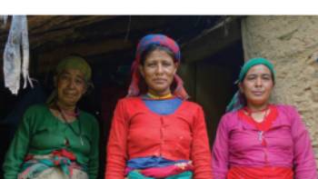 Local woman Far Western Nepal,Michelle Landry Local ladies in far western Nepal