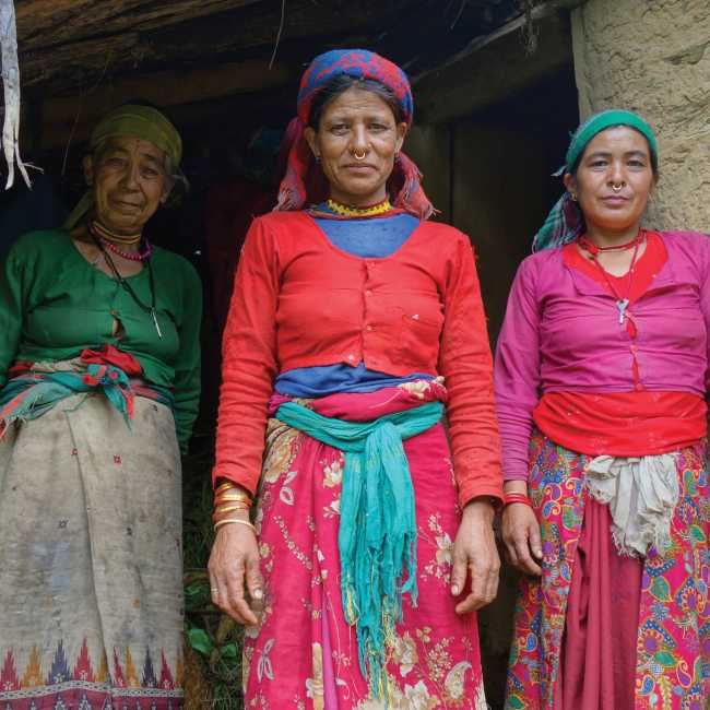 Local ladies in far western Nepal | Michelle Landry