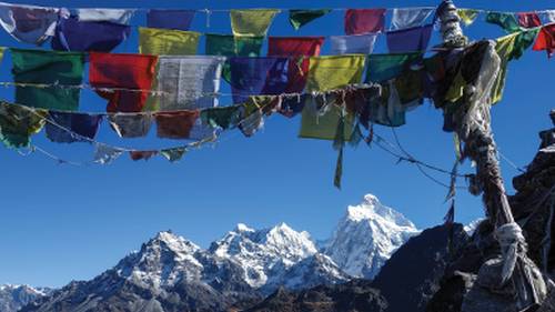 Overlooking Mt. Jannu from Selele Pass | Michelle Landry