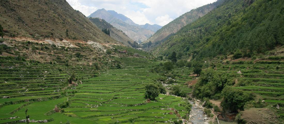 The verdant valleys leading to Rara Lake in Nepal's far western region of Dolpo |  <i>Robin Boustead</i>