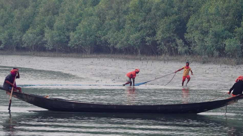 Fishermen on the river Sunderbans | Margie Thomas