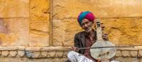 Musician at Jaisalmer Fort | Richard I'Anson
