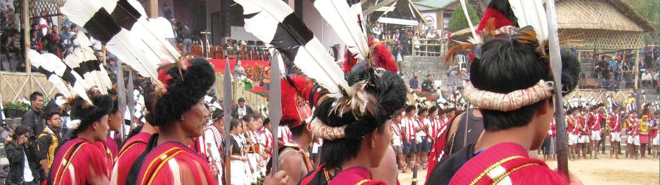 Locals at the Hornbill Festival -  Photo: Hugh Jenkinson