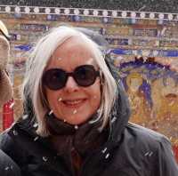 Nawang & Margie in wintery Ladakh&#160;-&#160;<i>Photo:&#160;Margie Thomas</i>