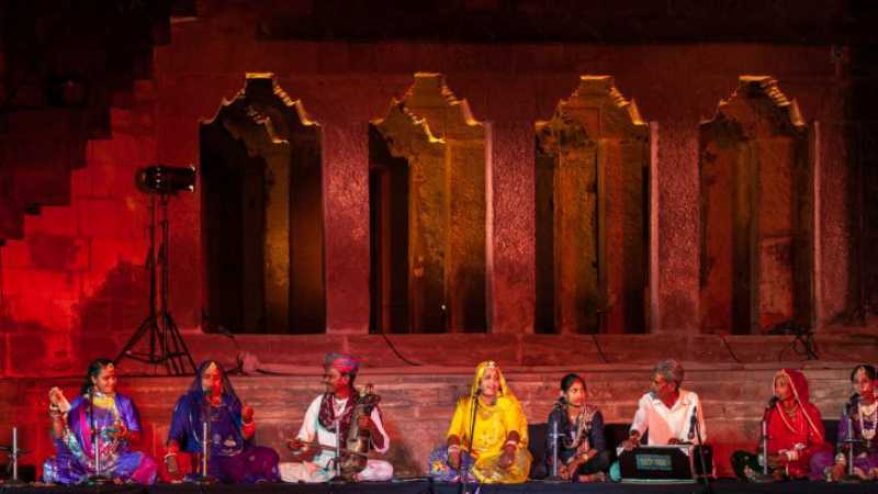 Rajasthan International Folk Festival in Jodhpur - Songs of Rajasthan and the Ganges with Stuart Davis, India